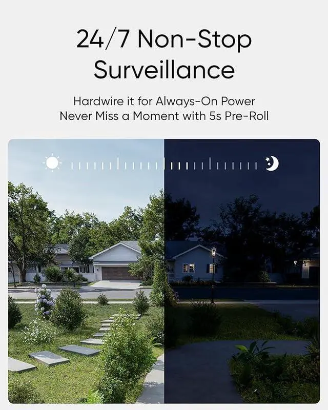 Alt view image 6 of 7 - eufy Video Doorbell Camera C31, 2K FHD Battery or Hardwire Powered, Easy to Install, Quick-Release Battery, Live Video Call, 24/7 Recording, Human & Motion Detection, No Monthly Fee (Renewed)