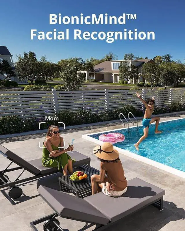 Alt view image 5 of 6 - eufy Security eufyCam 3-Cam Kit,Security Camera Outdoor Wireless,4K Camera with Integrated Solar Panel,Forever Power,Face Recognition AI,Expandable Local Storage up to 16TB,2.4 GHz Wi-Fi(Renewed)
