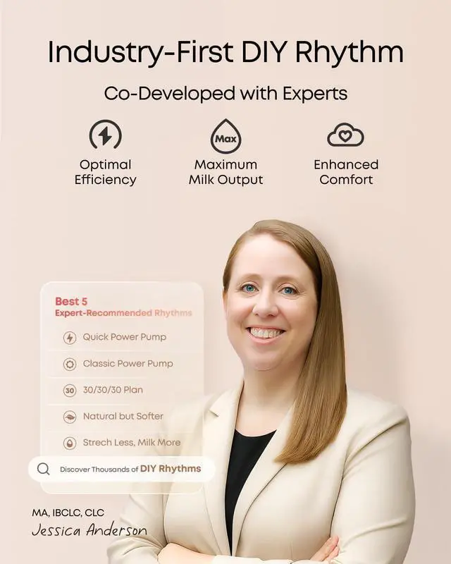 Alt view image 3 of 6 - eufy Security Heated Breast Pump Hands-Free E20, Wearable with Innovative HeatFlow, 3 Heat Levels, Optimized Rhythm via App, Hospital-Grade Suction, Leakproof, Ultra-Slim and Quiet for in-Bra Use