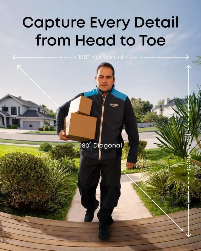 Alt view image 6 of 7 - eufy FamiLock S3 Smart Lock With Palm Vein Recognition - Keyless Entry Door Lock for Front Door, 3-in-1 Wi-Fi Keypad Deadbolt+ 2K HDR Camera+ Doorbell, ANSI/BHMA Grade 1, Motion Sensor, No Monthly Fee