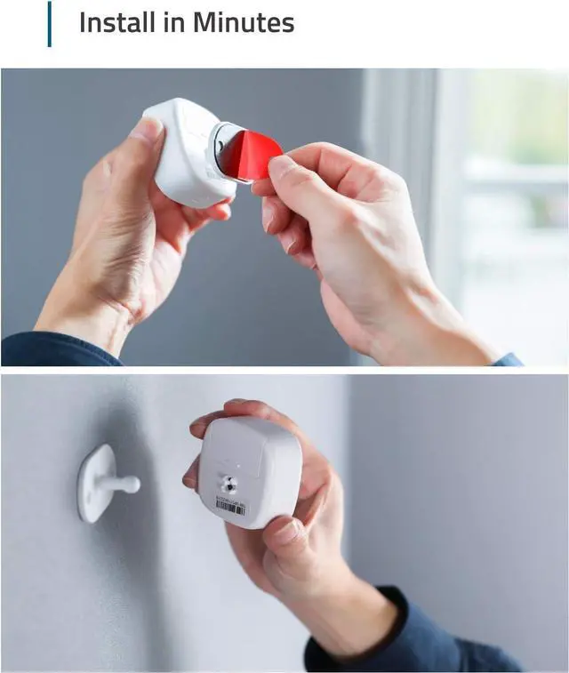 Alt view image 10 of 14 - eufy Security Home Alarm System Motion Sensor, 100° Coverage, 30ft Detection Range, 2-Year Battery Life, Adjustable Sensitivity, Requires eufy Security HomeBase, Links with HomeBase-Connected Devices