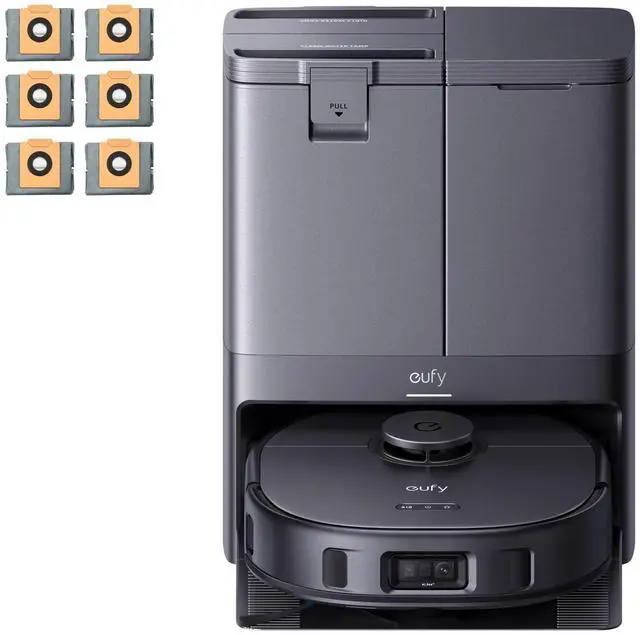 Main image of eufy RoboVac X10 Pro Omni 8000 Pa Powerful Suction Official 6Pack Dust Bag Set Included
