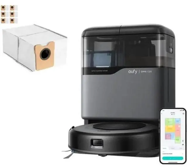 Main image of eufy RoboVac Omni C20 with Official Accessories and 6 Large-Capacity Dust Bags