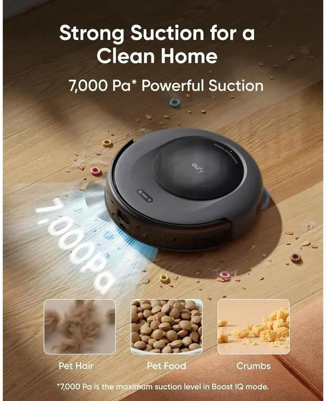 Alt view image 4 of 7 - eufy RoboVac Omni C20 with Official Accessories and 6 Large-Capacity Dust Bags