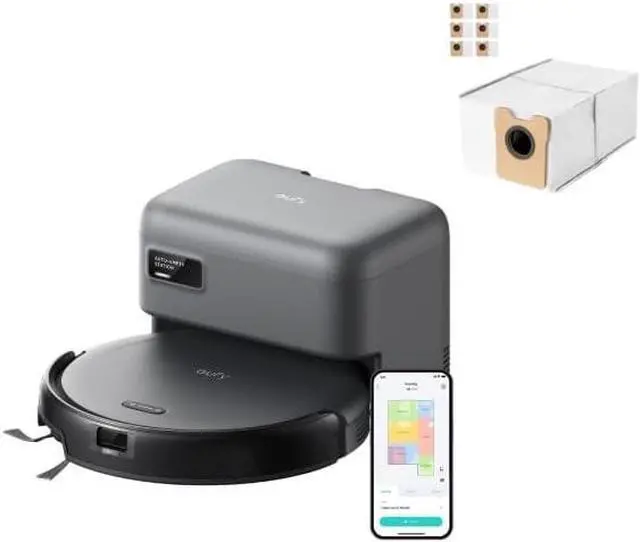 Main image of eufy RoboVac C10 Robotic Vacuum Cleaner, Smart LiDAR Navigation, Includes 6 Dust Bags