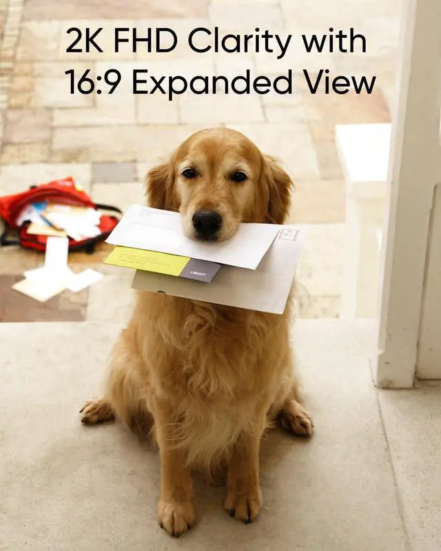 Alt view image 4 of 7 - eufy Security Video Doorbell C30 with Add-On Chime, Battery Powered, 2K FHD, 16:9 Expanded View, Easy Installation, Live Video Call, Human and Motion Detection, HomeBase S380 Compatible