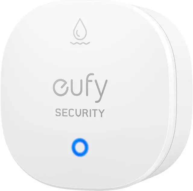 Main image of eufy Security Water and Freeze Sensor with Remote Alerts, IP65 Waterproof, 2-Year Battery Life, HomeBase Required, Compatible with HomeBase 2 and 3, Optional 24/7 Protection Service, App Control