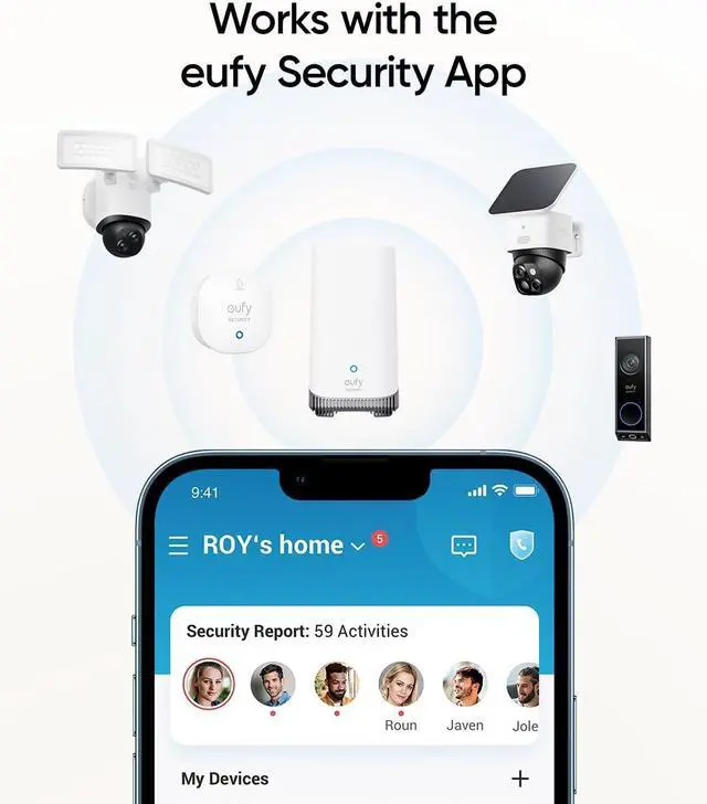 Alt view image 3 of 6 - eufy Security Water and Freeze Sensor with Remote Alerts, IP65 Waterproof, 2-Year Battery Life, HomeBase Required, Compatible with HomeBase 2 and 3, Optional 24/7 Protection Service, App Control