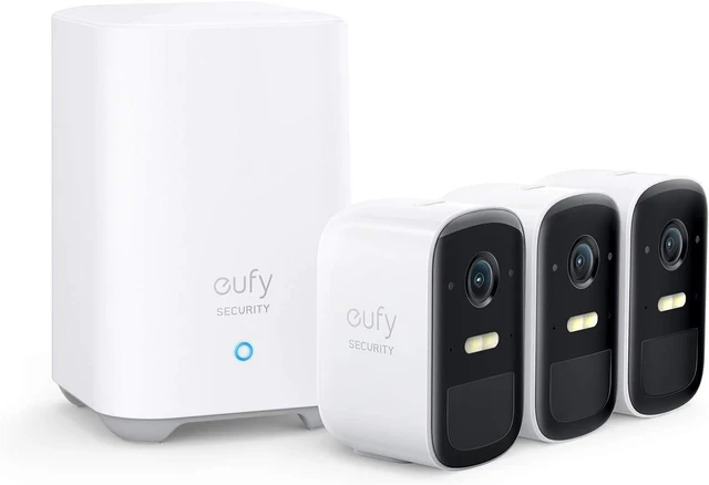 Alt view image 7 of 12 - eufy Security, eufyCam 2C 2-Cam Kit with Solar Panel 2W, Security Camera Wireless Outdoor, Home Security System, HomeKit Compatibility, 1080p HD, IP67, Night Vision, Motion Only Alert, No Monthly Fee