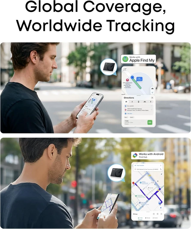Alt view image 5 of 7 - eufy SmartTrack Card E40, Works with iPhone iOS or Android, 1.7 mm Ultra-Thin, Wireless Charging, 80 dB Loud Alarm, Water-Resistant, Perfect for Wallets and Passports
