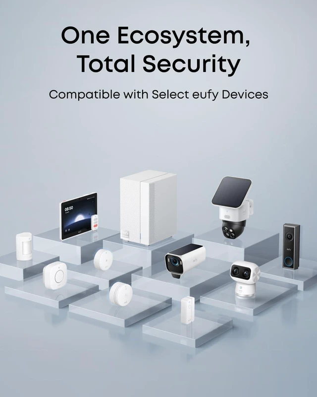 Alt view image 7 of 7 - eufy Security Entry Sensor E20, Window & Door Alarm, 5-Year Battery
Dual-Side Detection, Instant Alerts, Bypass Button, 656ft open-air range, HomeBase 2/3/Mini/Pro required, No Monthly Fee