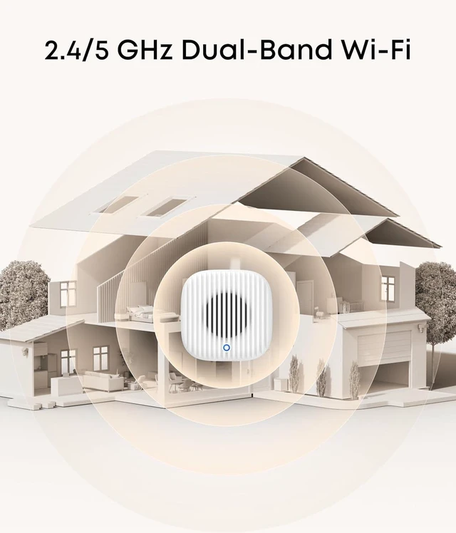 Alt view image 4 of 7 - eufy Video Doorbell Chime 2, 10 Built-In Chimes, 2.4 GHz and 5 GHz Dual-Band Wi-Fi, Easy Setup, Bluetooth Auto-Pairing, Adjustable Volume Up to 80 dB