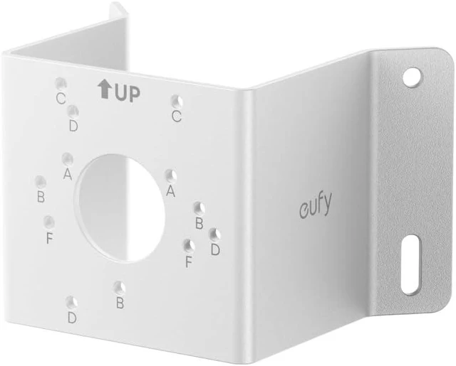 Main image of eufy Security Corner Mount Bracket (T870B), Metal Outdoor Adapter for All eufy PoE Cameras and Select Wi-Fi Outdoor Cameras, Expands Surveillance Coverage, Easy Installation