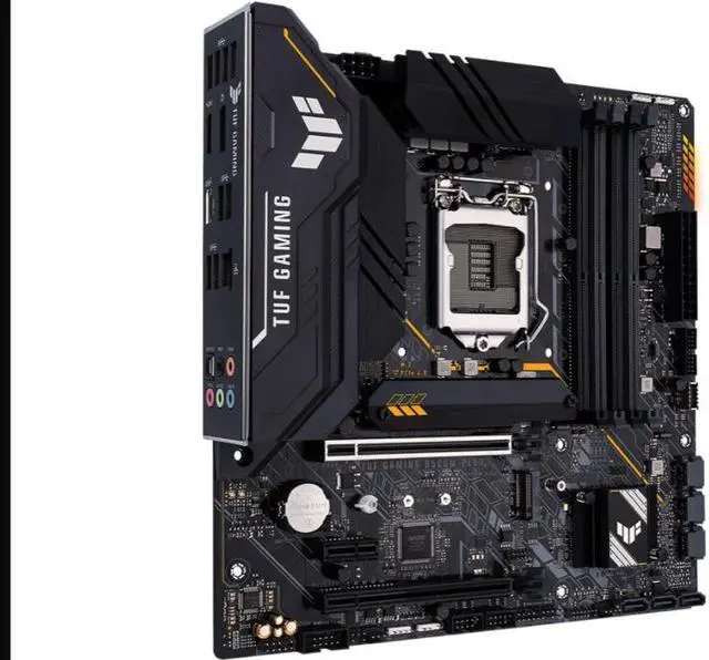 Alt view image 5 of 6 - ASUS TUF GAMING B560M-PLUS heavy gunner motherboard supports CPU 11600KF/11400F/10600KF/10400F (Intel B560/LGA 1200)