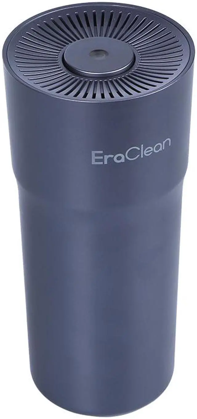 Alt view image 4 of 5 - EraClean Car Air Purifier for Home office Eliminates Smoke, Dust, Pollen, Pet Dander USB Powered with Negative Ion Portable Air Cleaner