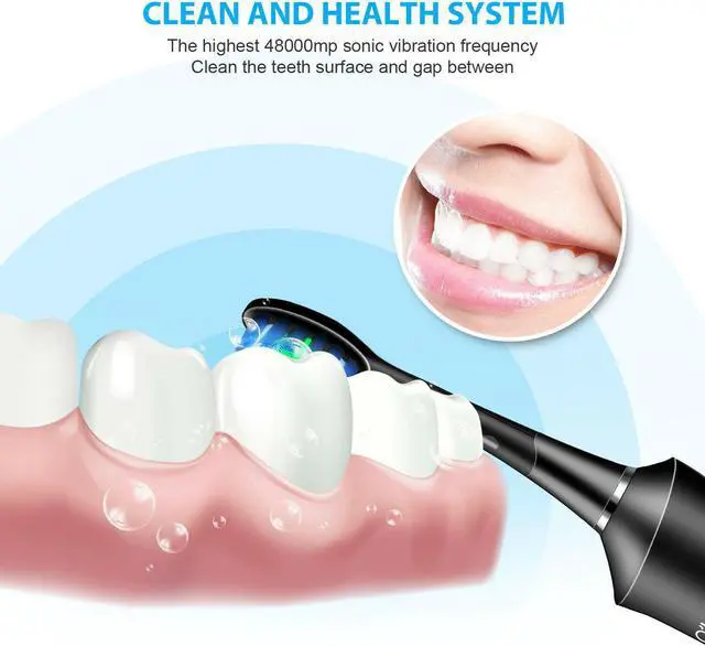 Alt view image 6 of 7 - TakeIt Sonic Electric Toothbrush USB Rechargeable 5 Modes Brush Heads Precise Cleaning