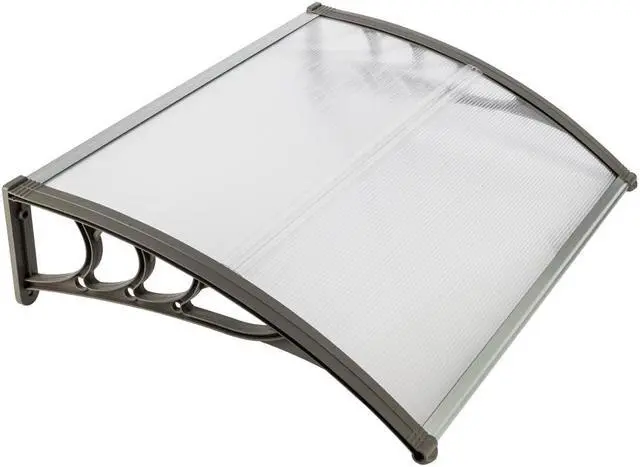 Main image of TakeIt Front Door Awnings Window Canopy Exterior Door Eaves Sun Rain Protection Cover 39.38" x 32" x 9"