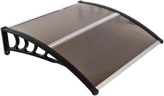 Main image of TakeIt Door Window Awnings Canopy Exterior Front Door Eaves Sun Rain Protection Cover 39.38" x 37.8" x 9.8"