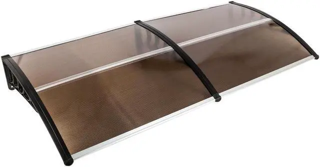 Main image of TakeIt Door Window Awnings Canopy Exterior Front Door Eaves Sun Rain Protection Cover 77" x 37.8" x 9.8"