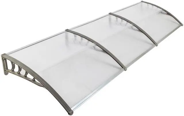 Main image of TakeIt Door Window Awnings Canopy Exterior Front Door Eaves Sun Rain Protection Cover 118" x 37.8" x 9.8"