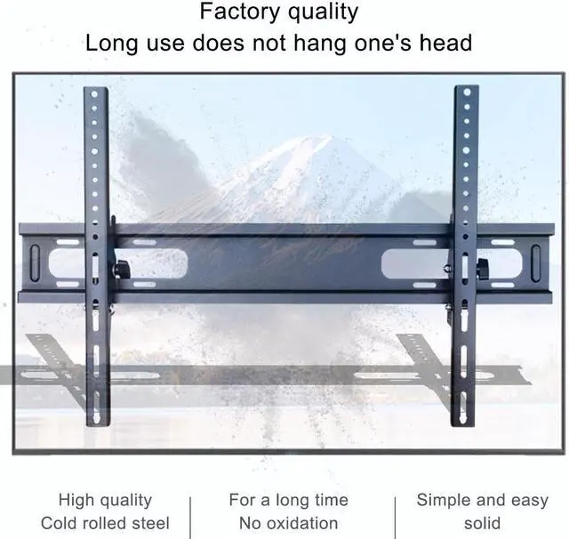 Main image of TakeIt 39-70" Adjustable Wall Mount Bracket TV Stand with Spirit Level