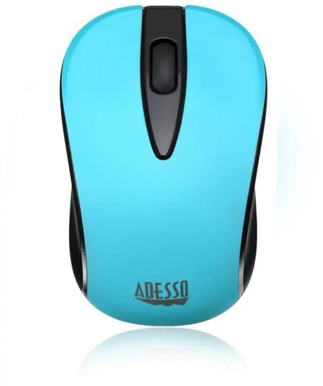 Alt view image 8 of 10 - ADESSO iMouse S70L ADESSO BLUE NEON COLOR  2.4GHZ WIRELESS OPTICAL MINI MOUSE