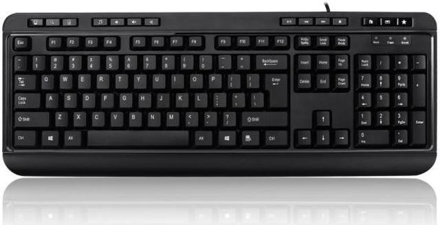Alt view image 12 of 14 - ADESSO AKB-132HB ADESSO DESKTOP MULTIMEDIA USB KEYBOARD WITH BUILTIN 3 PORTS USB HUB CONVENIENT