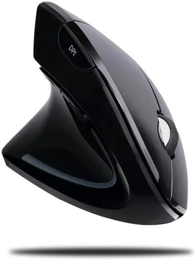 Alt view image 19 of 20 - ADESSO IMOUSEE90 ADESSO 2.4GHZ WIRELESS ERGONOMIC VERTICAL MOUSE FOR LEFT-HANDERS, BACK & FORWARD