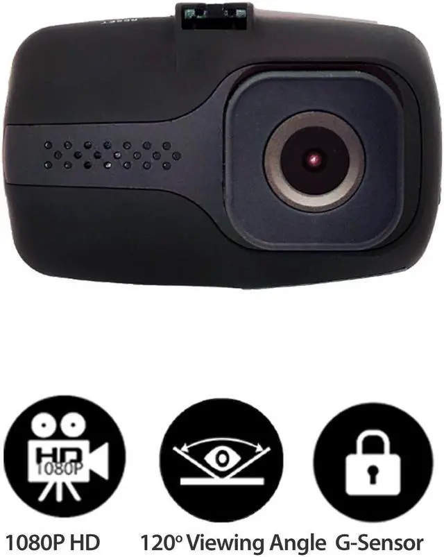 Main image of myGEKOgear Orbit 110 1080p Full HD Dash Cam with Built in G-Sensor, 8GB SD Card