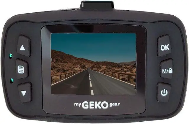 Alt view image 2 of 4 - myGEKOgear Orbit 110 1080p Full HD Dash Cam with Built in G-Sensor, 8GB SD Card