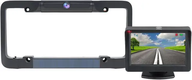 Alt view image 2 of 7 - myGEKOgear SOLARST Solar Powered Wireless Backup Camera
