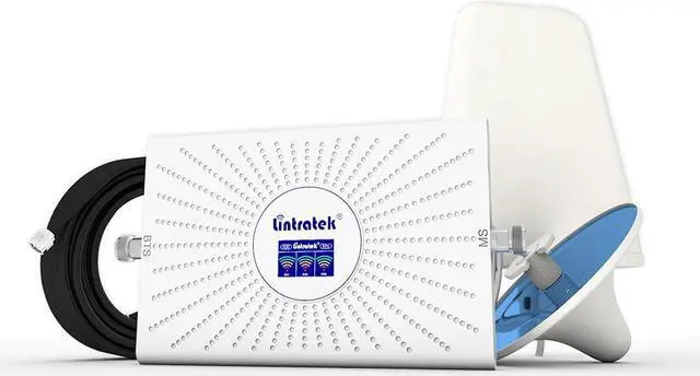 Main image of Lintratek 2G 3G 4G  Band 1/3/8 Cell Phone Signal Booster Tri-Band 900/1800/2100MHz Cellular Signal Amplifier Repeater for Home Office AGC Function