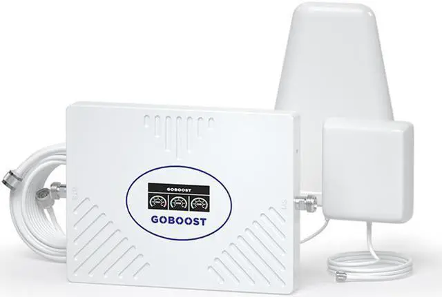Main image of Cell Phone Booster on Band 2/4/5, Cell Phone Signal Booster for Cottage House Boost 3G 4G LTE for Rogers, Fido, Telus,Bell Up to 460 (5,000 sq. ft.)