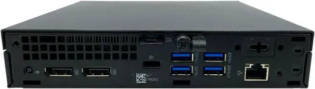 Alt view image 7 of 7 - Dell Optiplex 7060 Micro Form Factor Desktop, Intel 6-Core i7 8700T 2.4Ghz, 16GB DDR4, 512GB NVMe M.2 SSD, USB Type C, Windows 10 Pro
