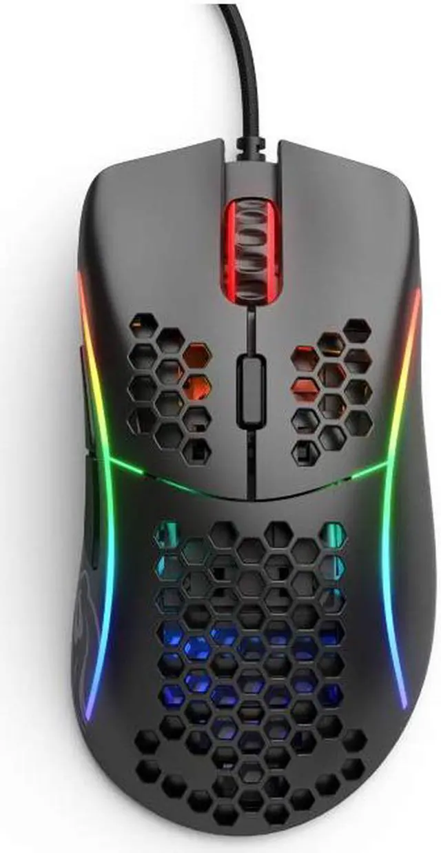 Alt view image 5 of 6 - Glorious Model D Matte Black Wired Gaming Mouse