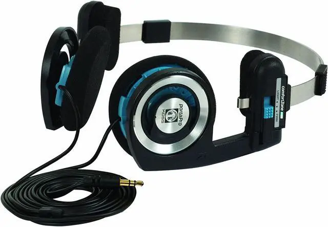 Alt view image 4 of 6 - Koss Porta Pro with Microphone & Remote | On-Ear Headphones | Deep Bass | Collapsible Design