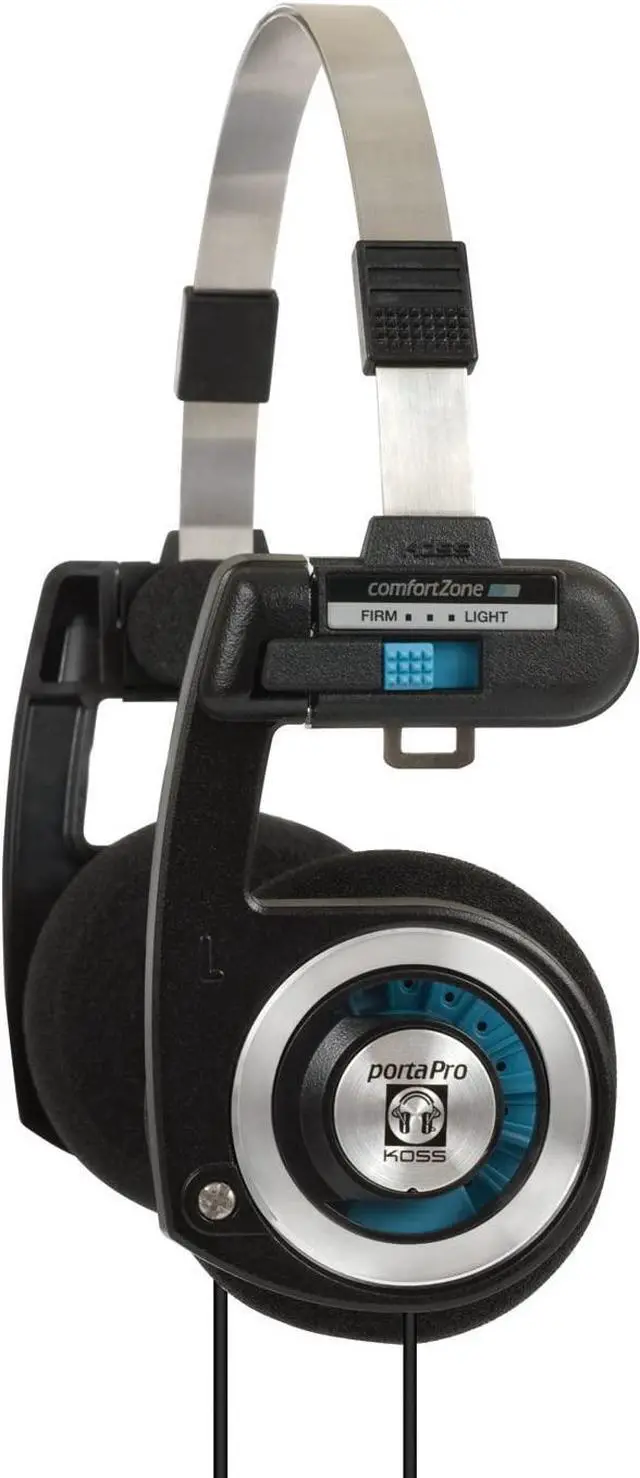 Alt view image 5 of 6 - Koss Porta Pro with Microphone & Remote | On-Ear Headphones | Deep Bass | Collapsible Design