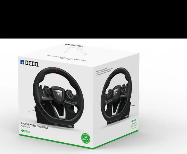 Alt view image 6 of 8 - Racing Wheel Overdrive Designed for Xbox Series X|S By HORI - Officially Licensed by Microsoft