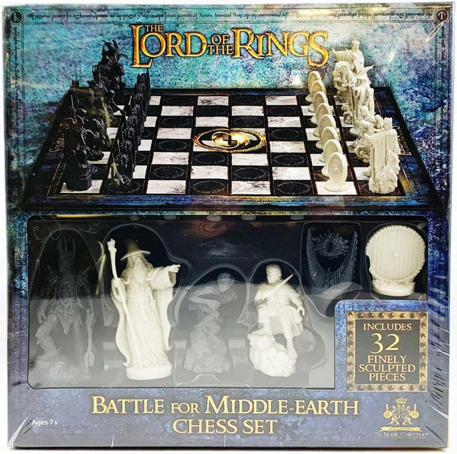 Alt view image 5 of 6 - lord of the rings battle for middle earth chess set