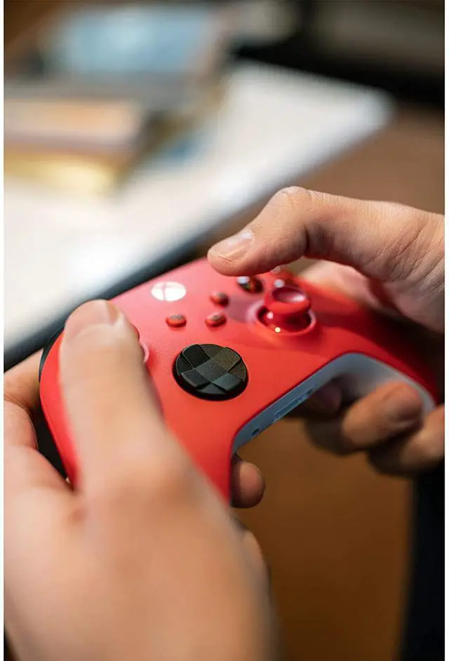 Alt view image 6 of 7 - Xbox Wireless Controller Pulse Red