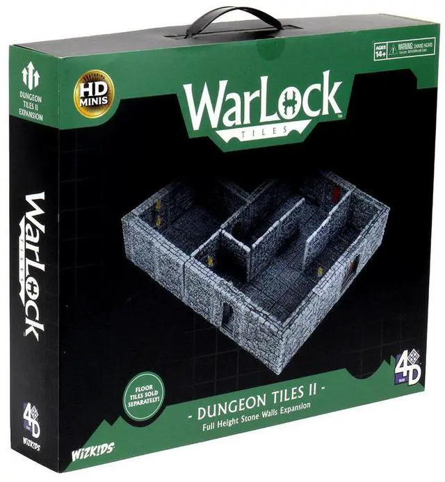 Alt view image 5 of 5 - WarLock Tiles: Dungeon Tiles II - Full Height Stone Walls Expansion