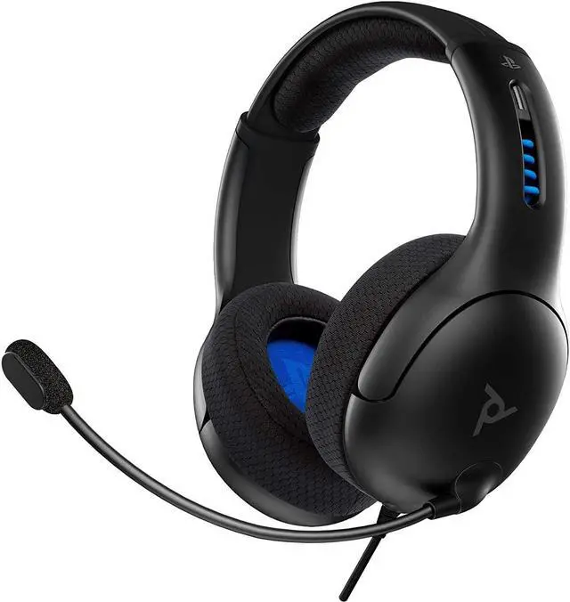 Alt view image 12 of 17 - PDP - LVL50 Wired Stereo Gaming Headset - Playstation 4 (051-099-NA-BK)