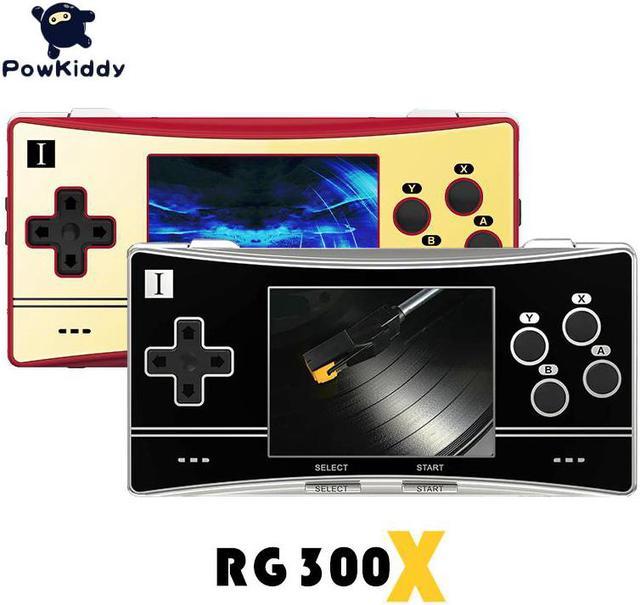 Maedack Console de jogos retrô RG300X, tela IPS portátil de 3,0 polegadas,  vídeo game player, suporta mais de 20 emuladores, incluindo PS1/CPS1