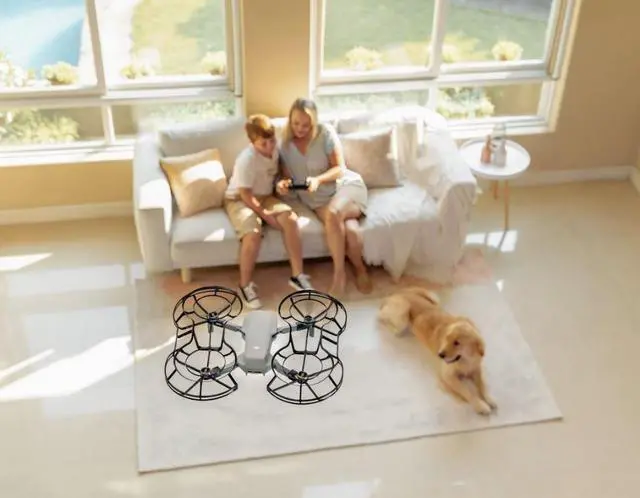 Alt view image 8 of 13 - DJI Mavic Mini Combo - Drone FlyCam Quadcopter UAV with 2.7K Camera 3-Axis Gimbal GPS 30min Flight Time, less than 0.55lbs, Gray