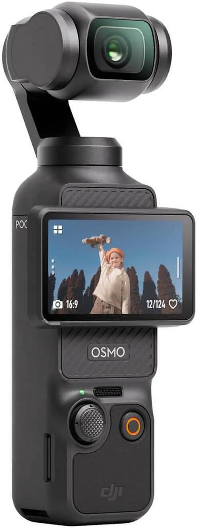 Main image of Osmo Pocket 3 Creator, Vlogging Camera with 1'' CMOS & 4K/120fps Video, 3-Axis Stabilization, Fast Focusing, Face/Object Tracking, 2" Rotatable Touchscreen, Small Video Camera for Photography, YouTube