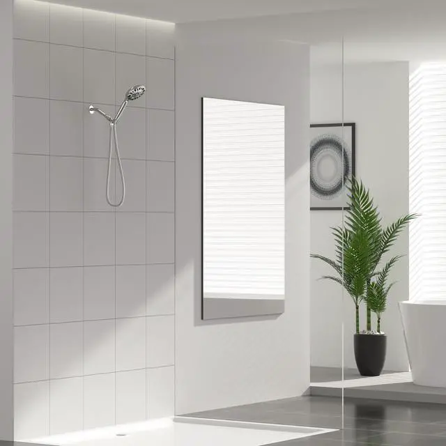 Alt view image 2 of 7 - Lordear High Pressure Handheld Shower Head, 7 Spray Settings Shower Head with Handheld in Chrome