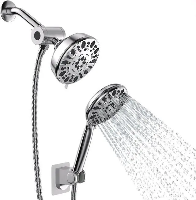 Main image of Lordear Chrome 7-Mode Dual Shower Head With Handheld