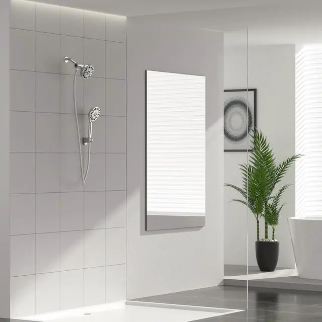 Alt view image 2 of 7 - Lordear Chrome 7-Mode Dual Shower Head With Handheld