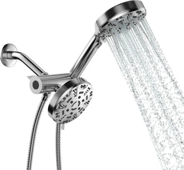 Main image of Lordear 8-Mode Rainfall Showerhead and Handheld Shower In Chrome