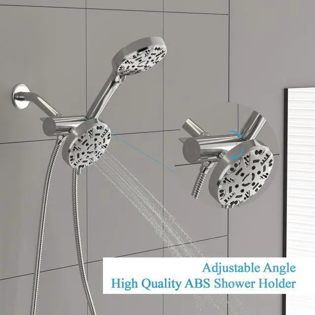 Alt view image 4 of 7 - Lordear 8-Mode Rainfall Showerhead and Handheld Shower In Chrome